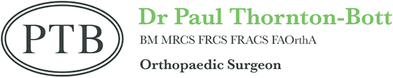 Dr. Paul Thornton-Bott orthopaedic surgeon